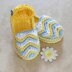 "Chasing Chevrons" Baby Sandals