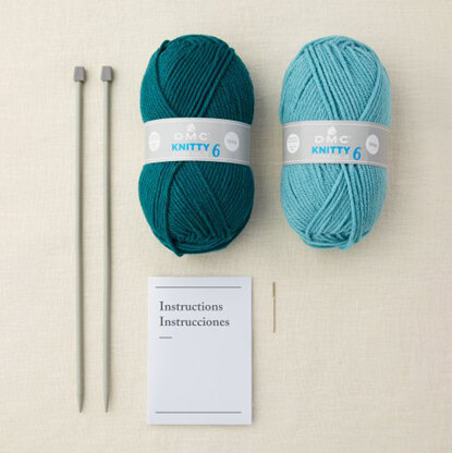 DMC Mindful Making The Serene Scarf Knitting Kit - 18cm x 160cm