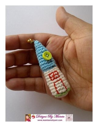 Crochet Garden Fairy House Pattern Miniature