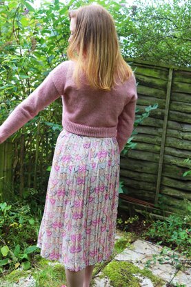 "Girlfriend Cardigan" Sweater and Dress