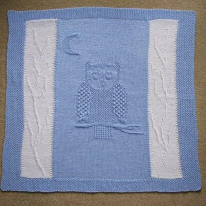 Pram/Cot Blanket - Owl