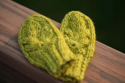 Baby oaks mitts