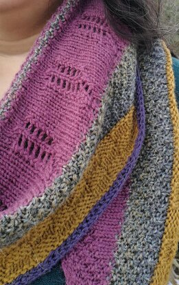 Moorlands Romance Shawl