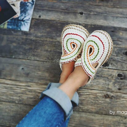 Women Twisted Slippers with Rope Soles