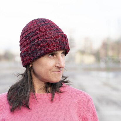 Light Side Hat - knitting pattern