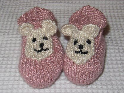 Baby Bear Silk Boots