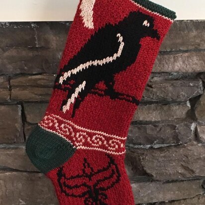 Raven Spirit Stocking