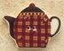 Mill Hill Button 43095 - Plaid Bee Teapots