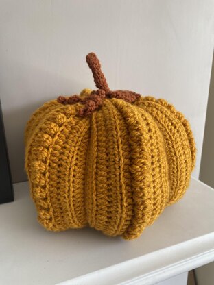 3D Crochet Pumpkin Pattern