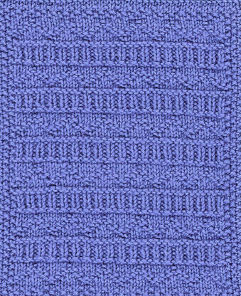 #1238 Paradise City - Blanket Knitting Pattern for Home in Valley Yarns Northampton by Valley Yarns