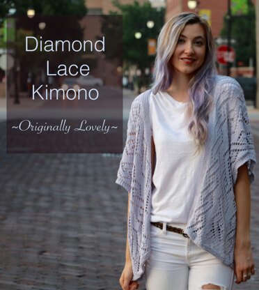Diamond Lace Kimono