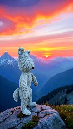Cuddly Wolf Toy
