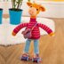 Trudy the Skating Giraffe