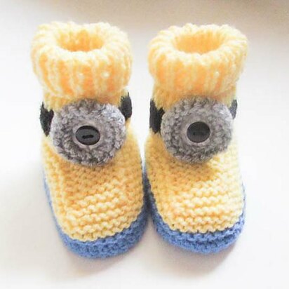 Funny Character Baby Booties