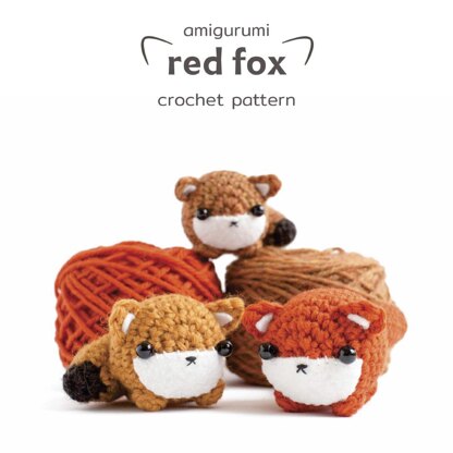 Mini fox amigurumi