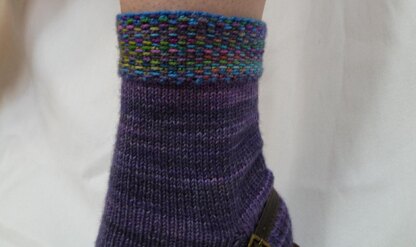 Watercolor Koigu Socks