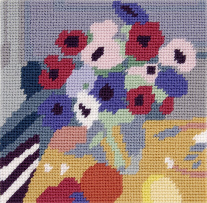 DMC Vase with flowers - Henri Matisse Tapestry Kit - 16 x 16cm