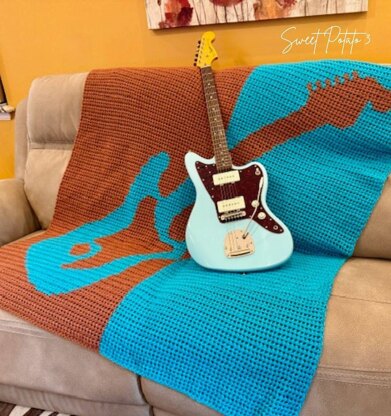 Electric Guitar Blanket