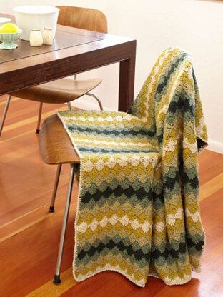 Greenway Throw in Berroco Comfort