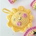 Sun & Rainbow Key Chains Crochet Pattern