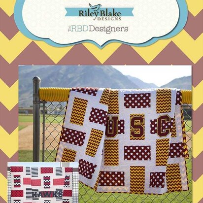 Riley Blake Game Night Throw - Downloadable PDF