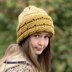 Amber cable hat/cowl