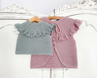 6-8 years– ANGIE Crochet Top