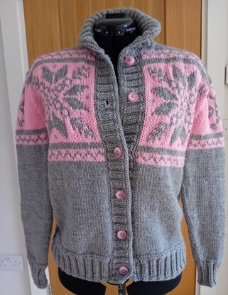 Pink and Grey Boyfriend Jacket