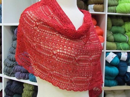 Perpetua Lace Wrap and Scarf