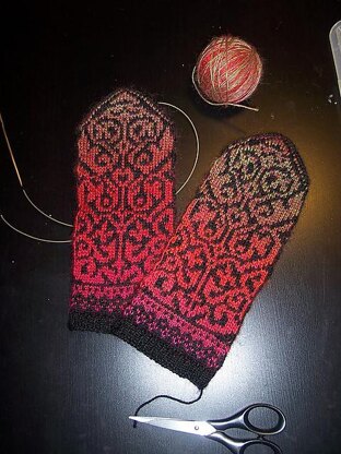 Secret Garden Mittens