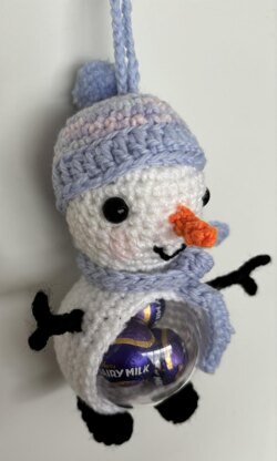 Snowman & Reindeer Baubles for Christmas