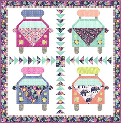 Michael Miller Fabrics Girls Trip - Downloadable PDF