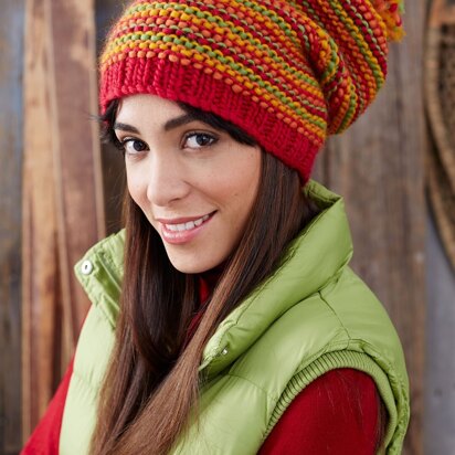 Change Your Stripes Hat in Patons Classic Wool Roving