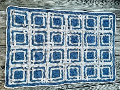 Breeze Block Afghan