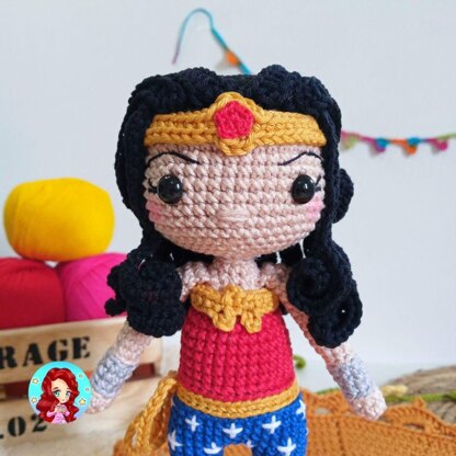 Wonder Woman Amigurumi Pattern