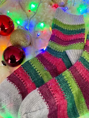 Tinsel Socks