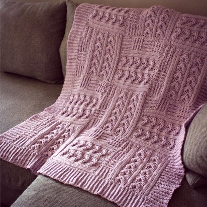 Vintage Sampler Afghan