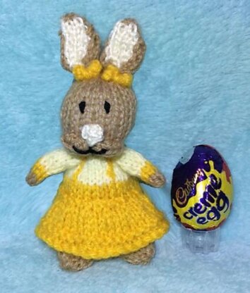 Peter Rabbit Cottontail Bunny Creme Egg Choc Cover
