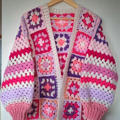 Granny Square Cardy