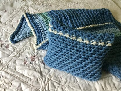 Blue Moon Baby Blanket