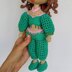 Oriental doll outfit for Astrid, Clothes crochet pattern, Amigurumi doll outfit pattern for a doll 12 inch, Crochet PDF in English, Deutsch, Français