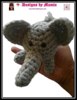 Crochet Elephant Pattern Amigurumi Animal