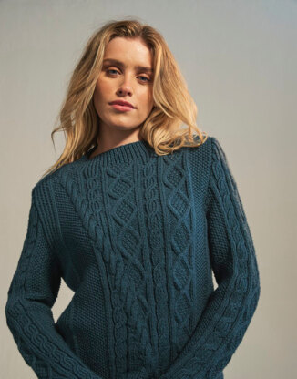 Sweater in Sirdar Loveful Recycled Acrylic - 10773 - Downloadable PDF