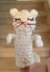 Sleepy Kitty Finger Puppet