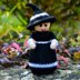 Halloween Witch Toy Knitting Pattern - Doll Knitting Pattern