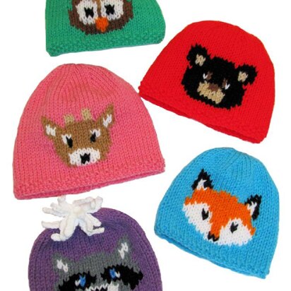 Forest friends hats