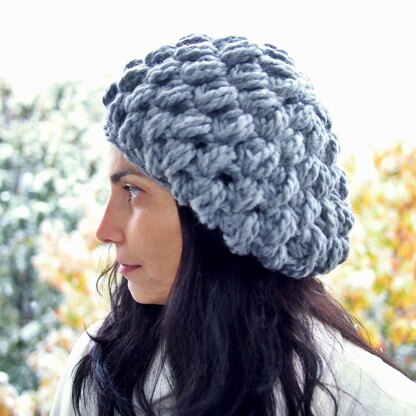 crochet french beret pattern