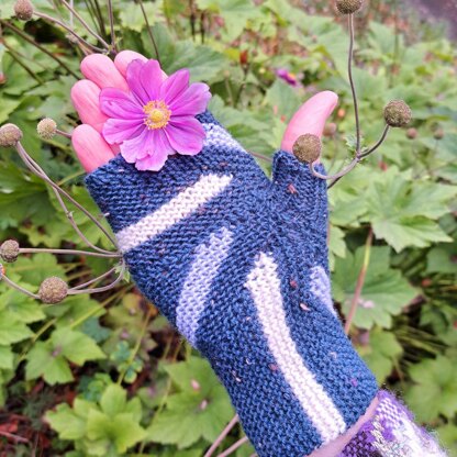 Windrädchen Fingerless Gloves