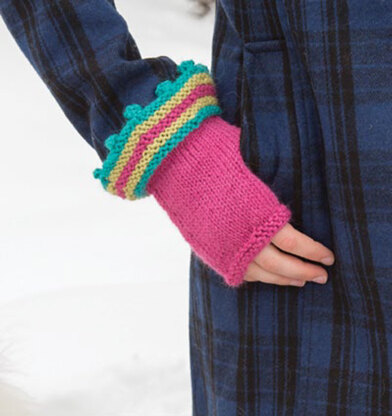 Ness Fingerless Gloves in Classic Elite Yarns Color by Kristin - Downloadable PDF