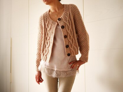 Love Cable Cardigan